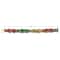 Beistle; Beistle 9ft. Red, Green & Gold Metallic Garlands, 2ct.; Category:Streamers & Garland; Image:5